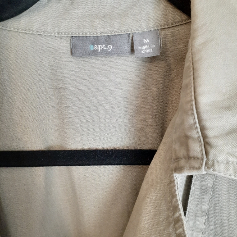 Apt 9 Army Green Jacket - image 3